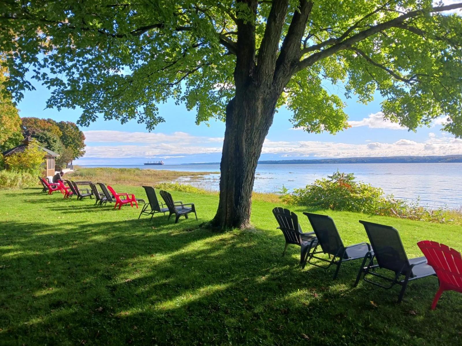 Auberge Les Blancs Moutons Saint-Laurent-de-l'ile d'Orleans Eksteriør billede